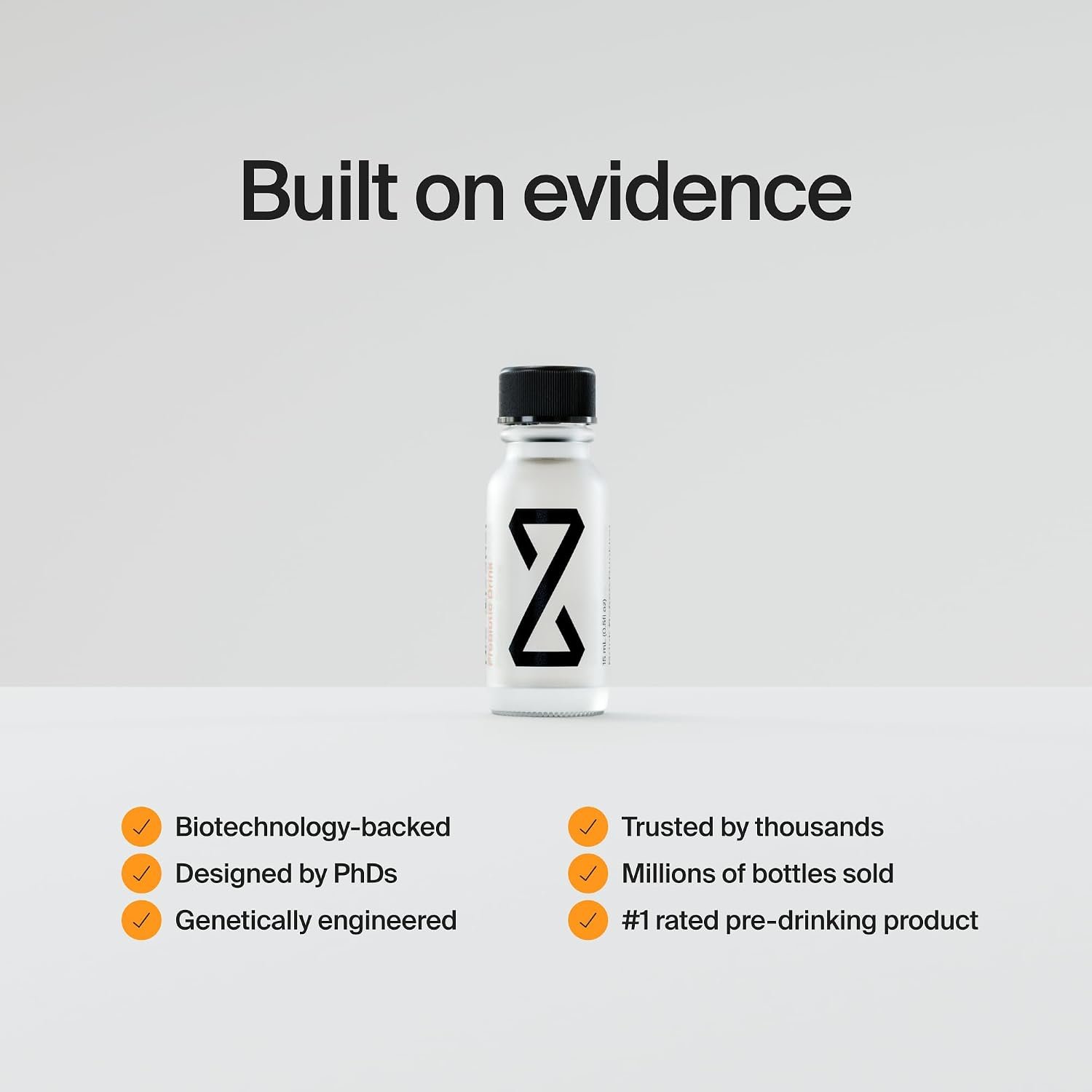 ZBiotics — Feel Better After Drinking, Wake Up Refreshed, Science-Backed, Patented Probiotic for Easier Mornings, Travel-Friendly, 12-Pack of 0.47 Fl Oz Bottles - Image 7