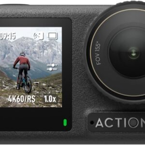 DJI Osmo Action 4 Standard Combo, Waterproof Action Camera Vlogging Camera | 1/1.3" Sensor, 4K/120fps Video, Stunning Low-Light Imaging, 10-bit & D-Log M Color Performance, Long-Lasting 160 Mins
