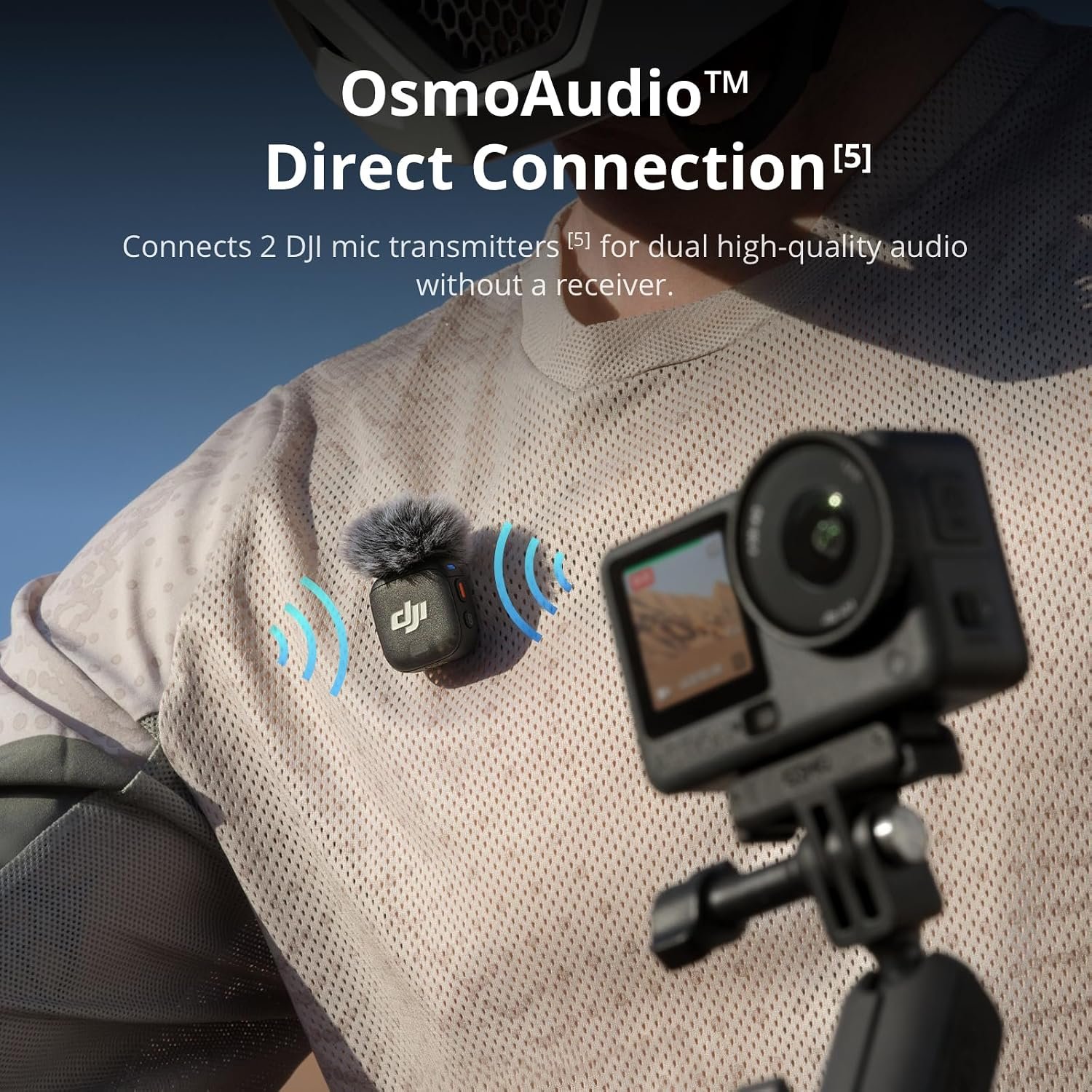 DJI Osmo Action 6 Enhanced Combo, 8K Waterproof Action Camera | 1/1.1" Square Sensor, Variable Aperture f/2.0–f/4.0, Extended Battery Life with 2 Batteries, 1.5m Extension Rod, Battery Case - Image 7