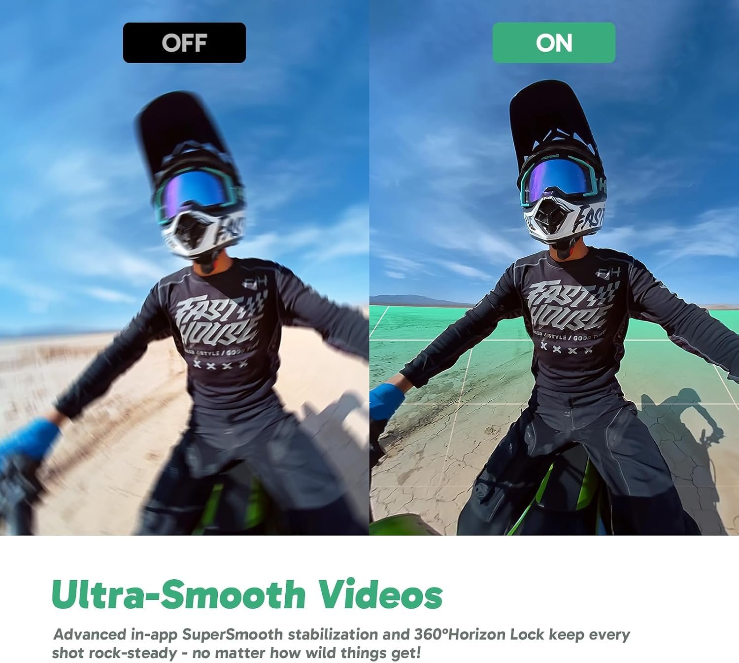 AKASO 360 Action Camera Creator Combo- 5.7K 360 Video with 1/2" 48MP Sensors, 72MP 360 Photo, 360-SuperSmooth, Touchscreen, Invisible Selfie Stick, 360° Horizon Lock, AI Tracking - Image 3