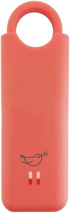 She’s Birdie–The Original Personal Safety Alarm for Women by Women–Loud Siren, Strobe Light and Key Chain in a Variety of Colors (Coral) - Image 6