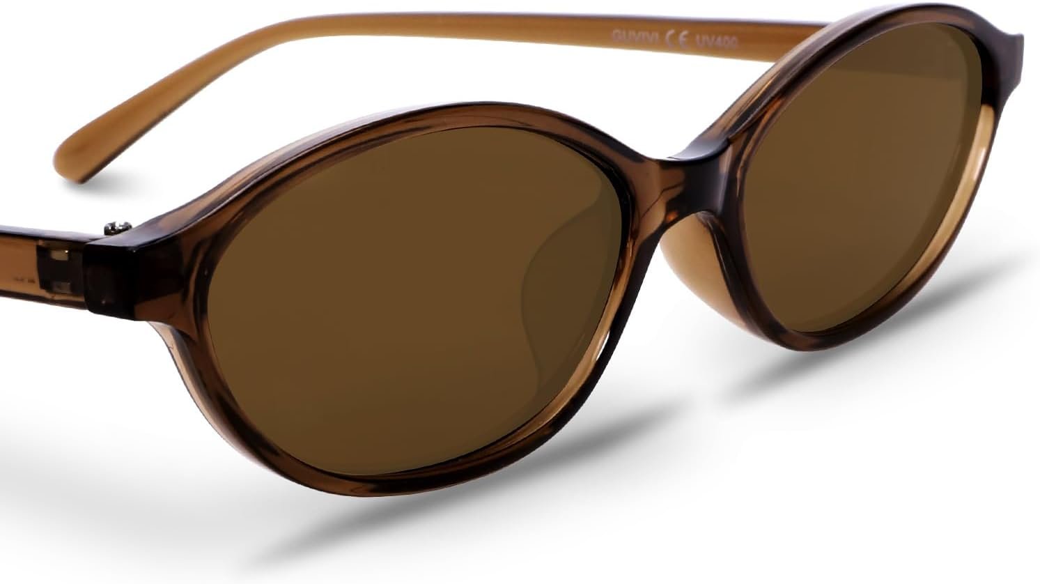 GUVIVI Retro Oval Sunglasses for Women 90s Cat Eye Shades UV protection | 2026 Chic Sunnies Y2K Lightweight Trendy Narrow Sun Glasses Vacation Travel Beach Outfits Must Haves - Image 9