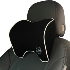 Car Neck Pillow for Car Driving, Car Seat Neck Rest Support for Car Pillow | Ergonomic Design For Driving or Sleeping with Adjustable Strap, Neck Pain Relief With Soft Memory Foam & Breathable Material