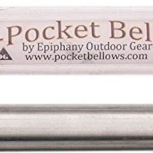 Pocket Bellows - Weatherproof Collapsible Fire Bellowing Tool for Starting Fire- an Essential Camping Gear