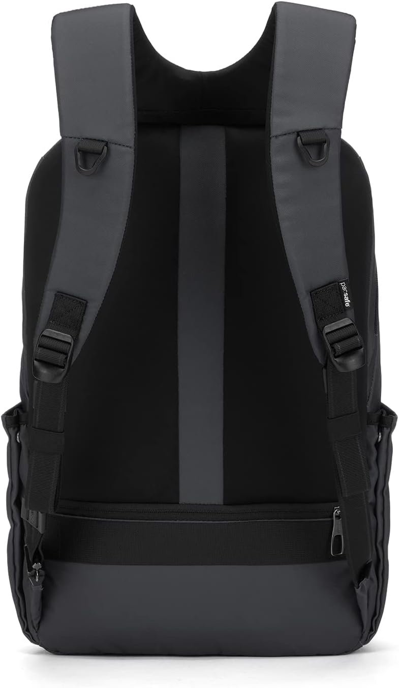 Pacsafe Metrosafe X Anti Theft 25L Backpack - With Padded 16" Laptop Sleeve, Slate - Image 3