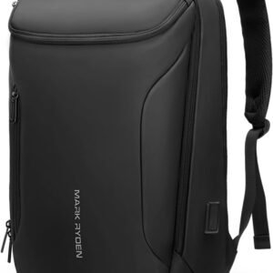 MARK RYDEN Business Backpack for Men, 17.3 Inch Laptop Backpack | Waterproof Tech Backpack with USB Charging Port, Professional Work Backpack for Travel, Office, College, Commuting, Hiking