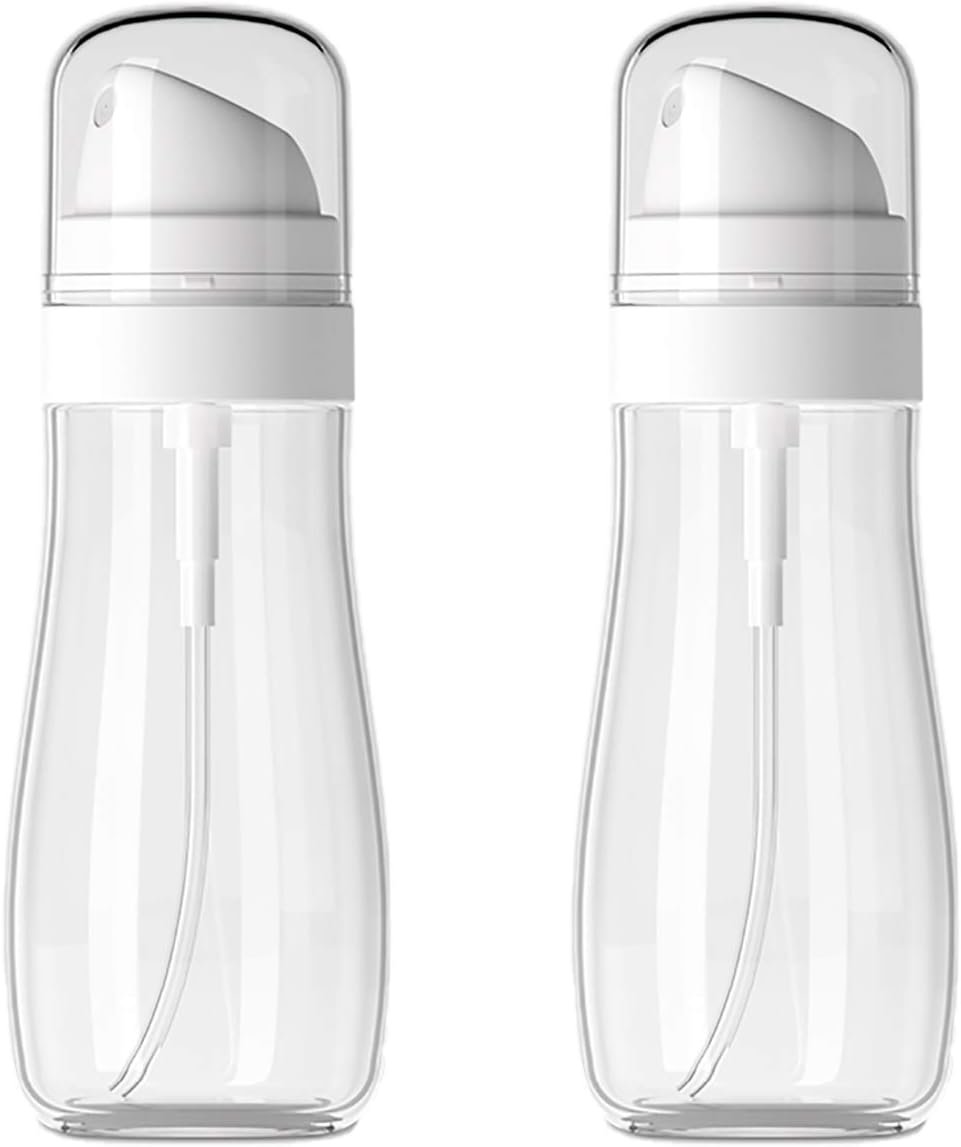 Yolaist Small Spray Bottle with Fine Mist, 2 Pack 3.4oz/100ml TSA Approved Travel Size, Refillable Empty Mister Spray Bottles for Hair, Face, Plants, Cleaning, Cosmetics & Essential Oils
