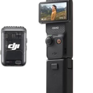DJI Osmo Pocket 3 Creator Combo, Vlogging Camera with 1'' CMOS & 4K/120fps | 3-Axis Stabilization, Spotlight Follow, Fast Focusing, Mic Included for Clear Sound, Small Camera for Photography