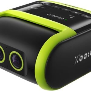 XbotGo Falcon All-in-One AI Action Camera, 4K Auto Tracking Sport Camera for Soccer, Basketball & Football, Dual-Lens Team Sports Recorder with Live Streaming, No Subscription Required (Edge Green)