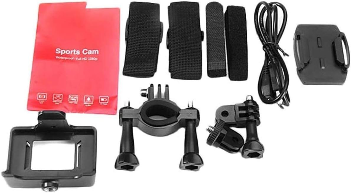 VEMONT Action Camera 1080P 12MP Sports Camera Full HD 2.0 Inch Action Cam 30m/98ft Underwater Waterproof Camera with Mounting Accessories Kit - Image 7