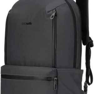 Pacsafe Metrosafe X Anti Theft 20L Backpack-with Padded 16" Laptop Sleeve, Slate, 20 Liter