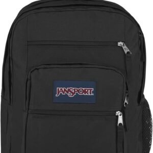JanSport Laptop Backpack - Computer Bag with 2 Compartments, Ergonomic Shoulder Straps, 15” Laptop Sleeve, Haul Handle - Black