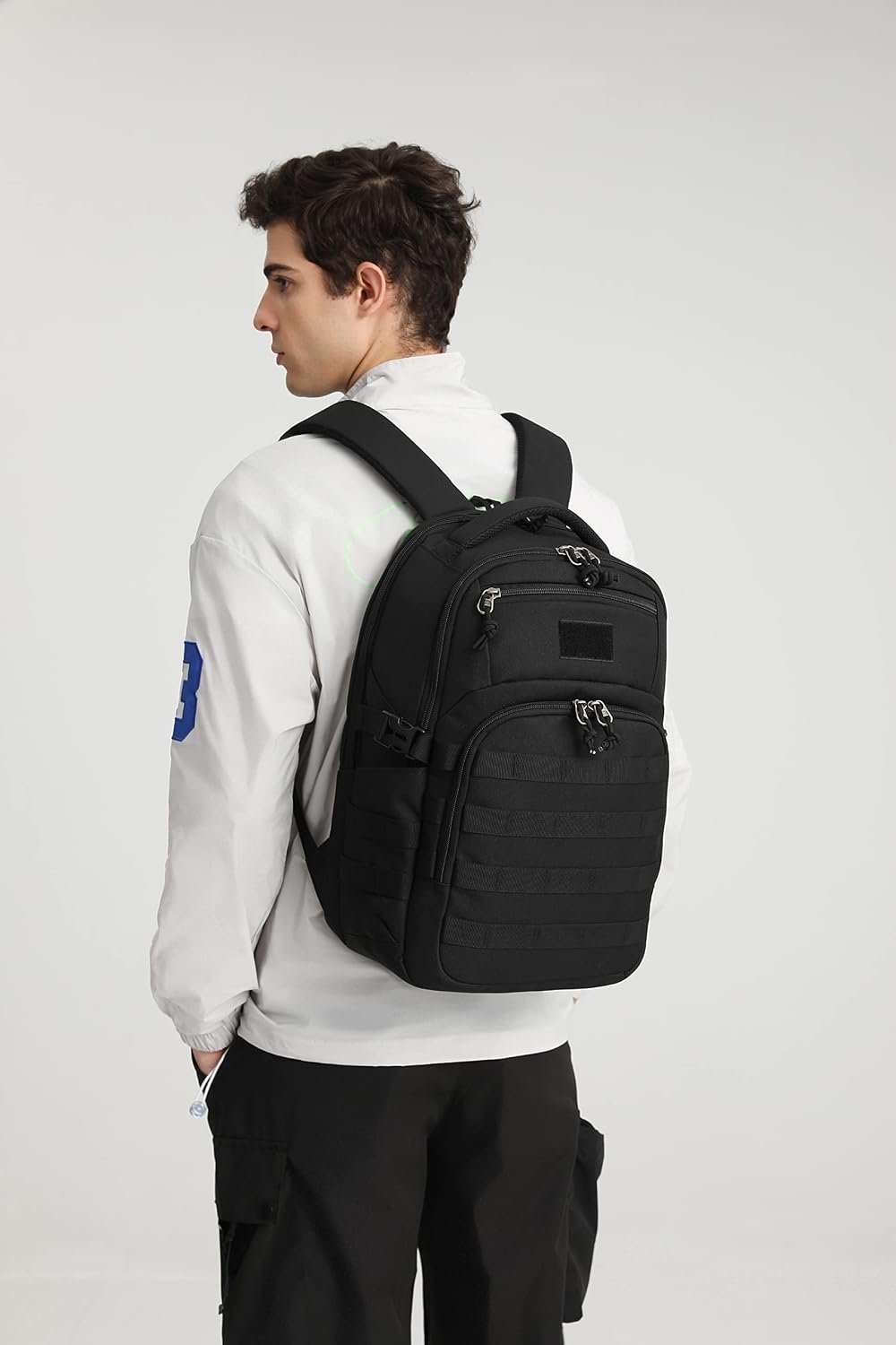 Military tactical backpack, backpack for men black small tactical assault bag - Image 9