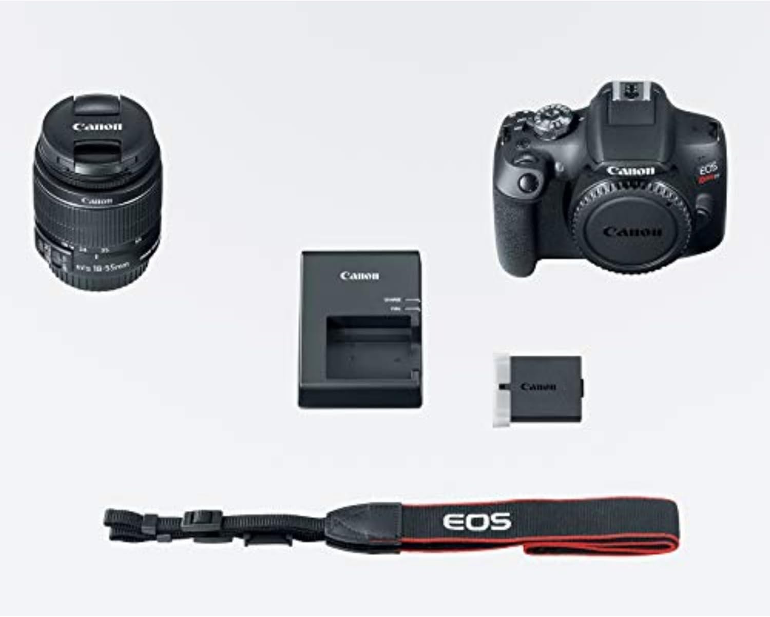 Canon EOS Rebel T7 DSLR Camera EF-S 18-55mm f/3.5-5.6 is II Lens Kit, 24.1 Megapixel CMOS (APS-C) Sensor, Full HD Videos, Built-in Wi-Fi, Beginner Photographers, Digital Camera, Black | 24.1 Megapixel CMOS (APS-C) Sensor, Full HD Videos, Built-in Wi-Fi, Beginner Photographers - Image 6