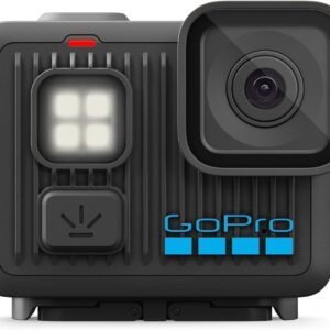 GoPro LIT Hero - Lightweight, Compact, Waterproof Action Camera with Built-in Light, 4K60 Ultra HD Video, 12MP Photo, Touch Screen, HyperSmooth Stabilization