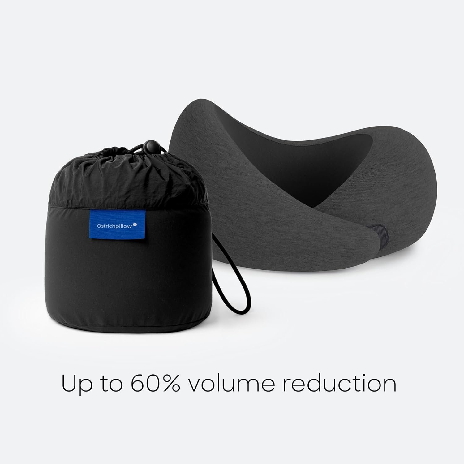 Ostrichpillow GO Travel Pillow, 360° Memory Foam Support, Soft & Washable - Image 7
