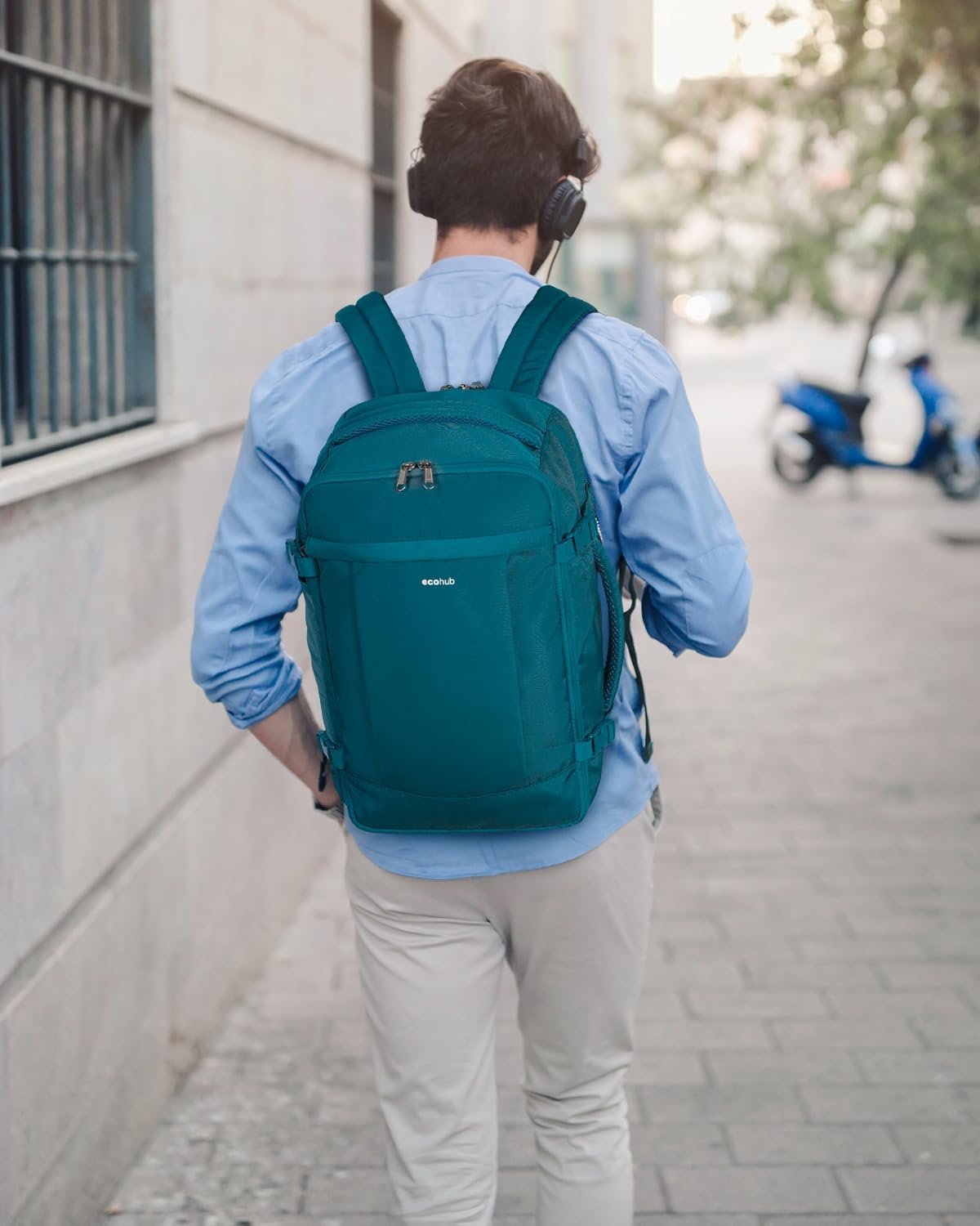ECOHUB Travel Backpack Airlines Approved Personal Item Bag Carry On Backpack - Image 9