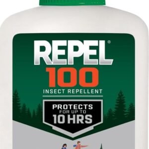 Repel 100 Insect Repellent, 4 Ounces, With DEET, 10-Hour Protection Long-Lasting Insect Repellent Pump Spray Repels Mosquitoes, Ticks, Gnats, Biting Flies, Chiggers And Fleas | Repels Mosquitoes, Ticks, Gnats, Biting Flies, Chiggers & Fleas, Lasts Up To 10 Hours, Compact Bug Spray For Outdoor Travel
