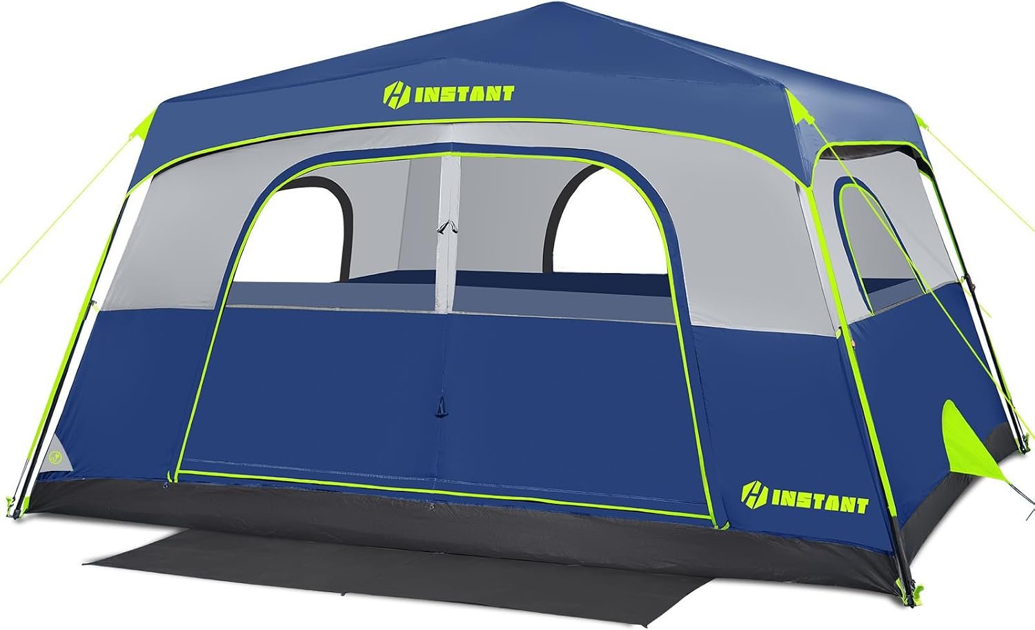 4/6/8/10 Person Instant Tent,Pop Up Tents for Camping with Rainfly | 60 Seconds Easy Setup,Cabin Tent for Family Camping with Expandable Carry Bag & Upgraded Ventilation