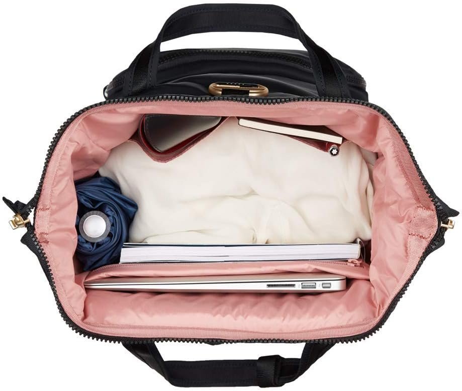 PacSafe Women's Citysafe CX 17L Anti Theft Backpack-Fits 16 inch Laptop, Black, One Size - Image 4