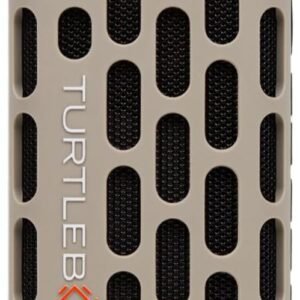 Turtlebox Ranger, Ultra-Portable Bluetooth Speaker, Waterproof, Tan | Built For The Outdoors, Plays to 105dB, IP-67, 12hr+ Battery Life, Magnetic Mounts, Unlimited Pairing for Full Stereo, 2.4lbs