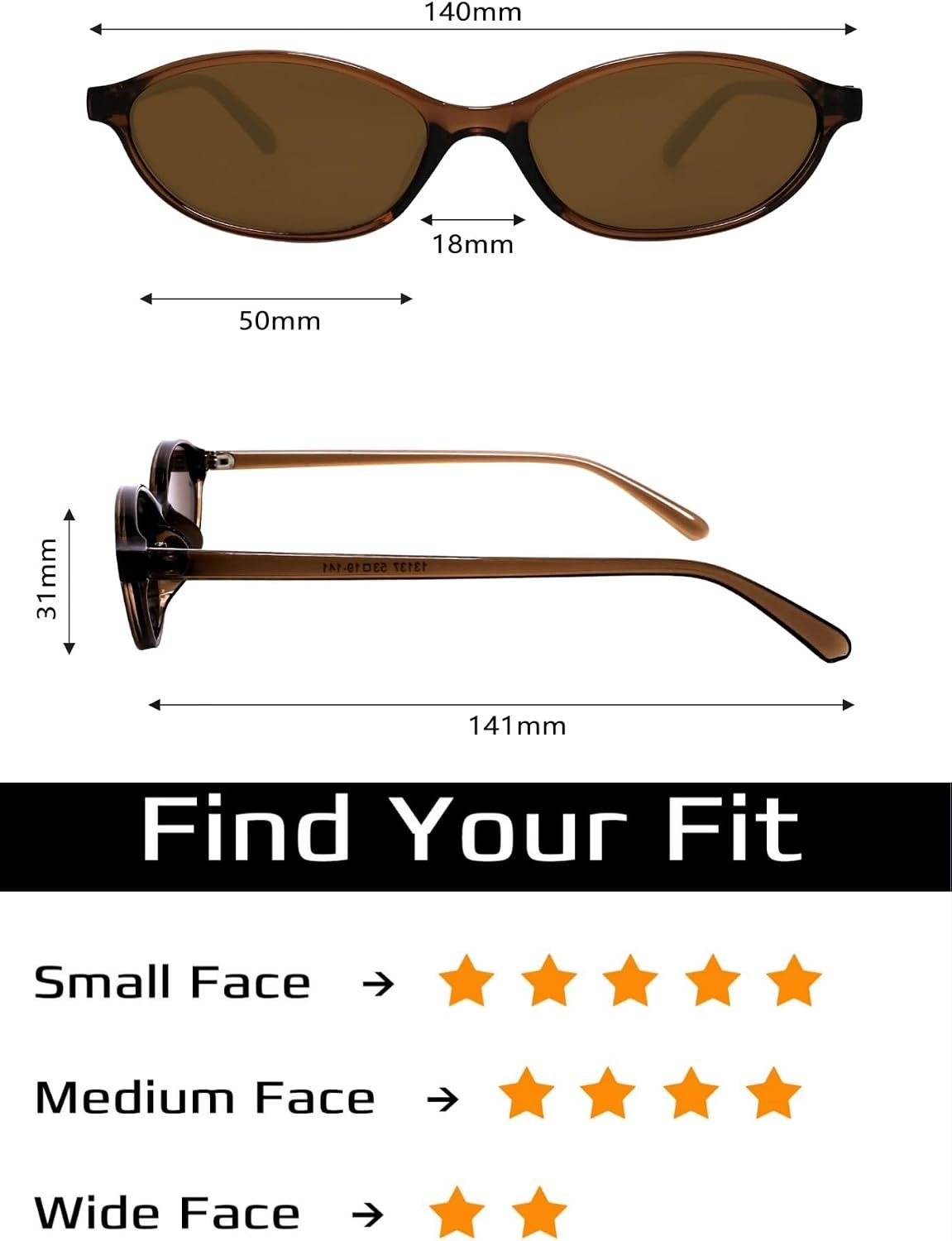 GUVIVI Retro Oval Sunglasses for Women 90s Cat Eye Shades UV protection | 2026 Chic Sunnies Y2K Lightweight Trendy Narrow Sun Glasses Vacation Travel Beach Outfits Must Haves - Image 3
