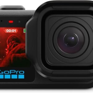 GoPro Mission 1 PRO - Compact Cinema Action Camera with 8K60 Video, 1" Sensor, Advanced Low Light Performance, 50MP Photos, 960fps Slo-Mo, HyperSmooth Stabilization