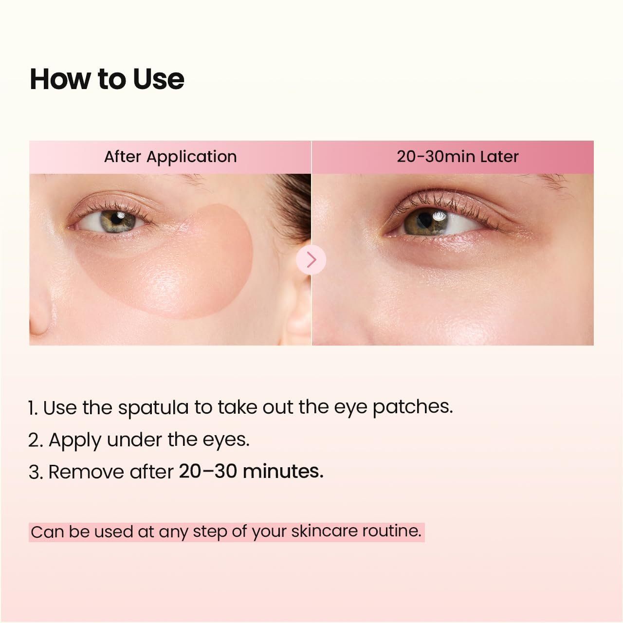 BIODANCE Collagen Peptide Eye Patches, Anti Wrinkle & Smile Line Patches for Face, Under Eye Mask for Fine Lines & Eye Bags, Travel Essentials & Self Care Gifts for Women, Korean Skin Care (60 Count) - Image 6