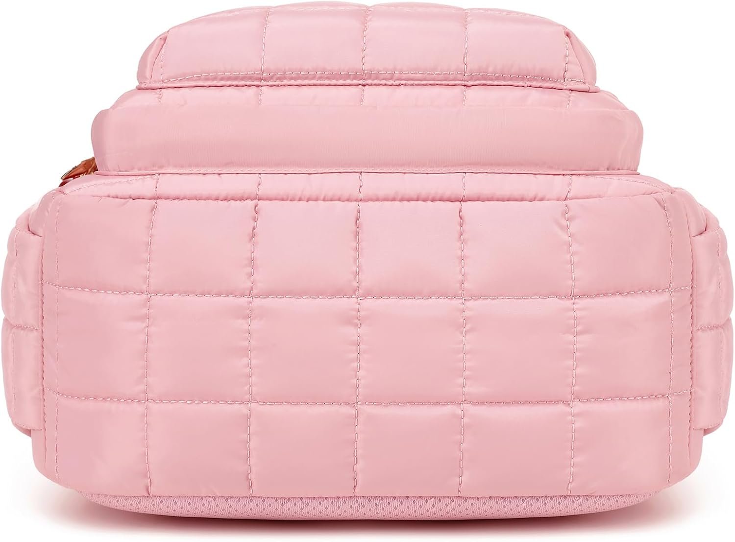 College Laptop Backpack 15.6 Inch Travel Backpack for Women Puffer Puffy Quilted Casual Daypack for Adult - Image 9