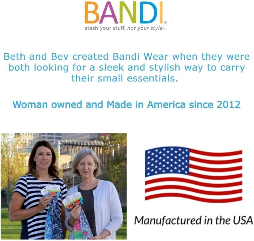 BANDI Running Belt for Women & Men – USA Made No-Bounce Adjustable Waist Pack & Secure Fanny Pack – Fits All Phones, Gels & Essentials – Zipper-Free, Medical Device Friendly - Image 5