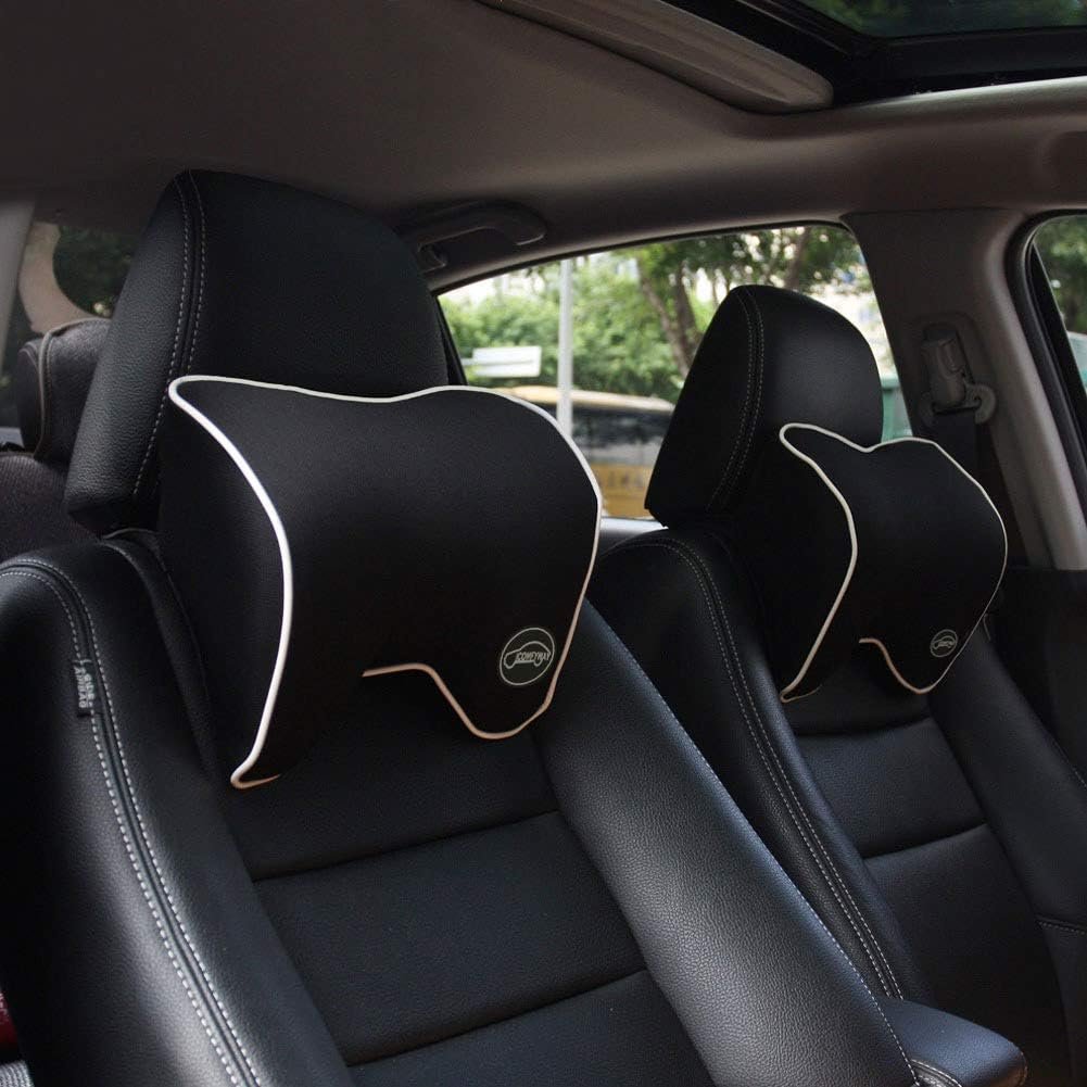 Car Neck Pillow for Car Driving, Car Seat Neck Rest Support for Car Pillow | Ergonomic Design For Driving or Sleeping with Adjustable Strap, Neck Pain Relief With Soft Memory Foam & Breathable Material - Image 5