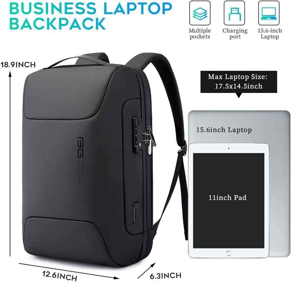 BANGE Tech Laptop Backpack for Men and Women - Image 5