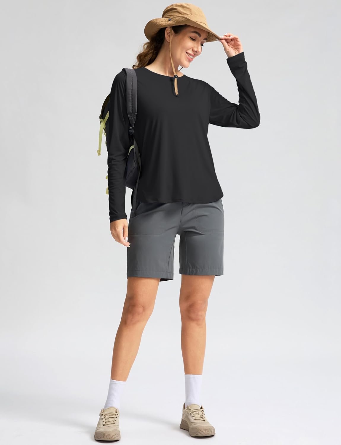 G Gradual Women's Sun Shirts UPF 50+ Long Sleeve Workout Hiking Tops | UV Protection, Rash Guard, Lightweight, Quick Dry, High-Low Hem, Athletic Running Swim Shirts for Women - Image 3
