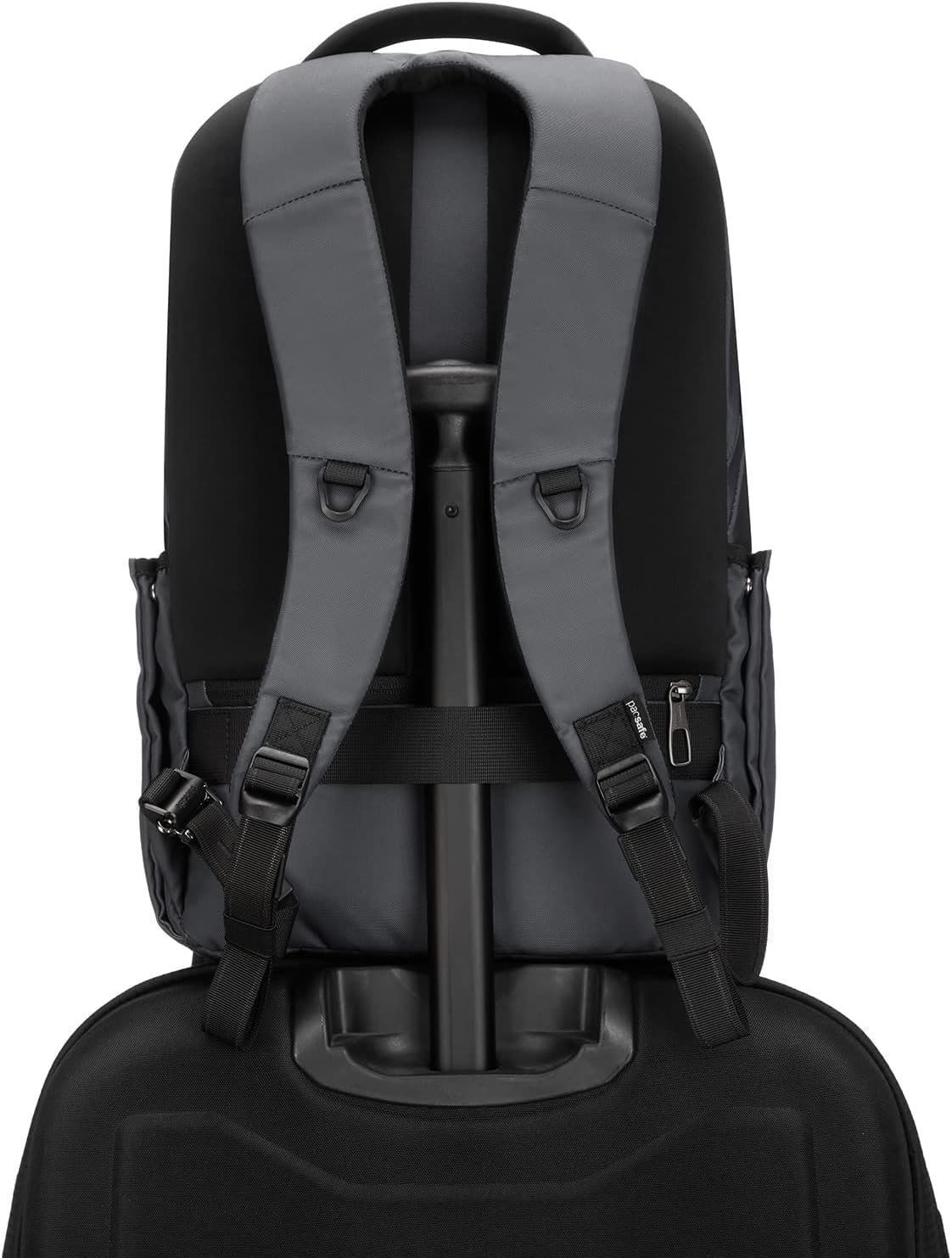 Pacsafe Metrosafe X Anti Theft 25L Backpack - With Padded 16" Laptop Sleeve, Slate - Image 5
