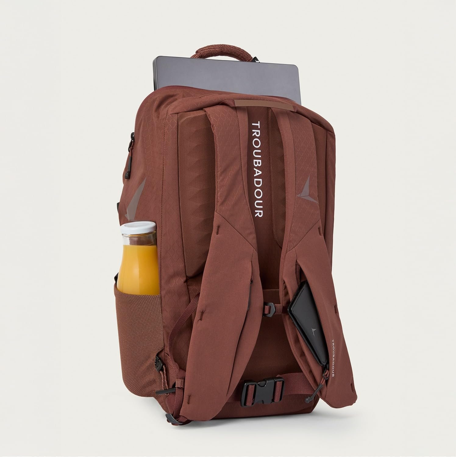 Troubadour Elemental Laptop Backpack 25L | Travel, Work & Business Backpack | Fits 17” Laptop | Waterproof 210D Ripstop Nylon - Image 7