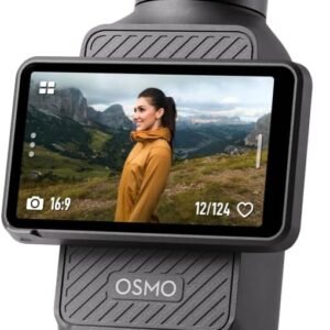 DJI Osmo Pocket 3, Vlogging Camera with 1'' CMOS & 4K/120fps Video | 3-Axis Stabilization, Fast Focusing, Spotlight Follow, 2" Rotatable Touchscreen, Small Video Camera for Photography, Youtube