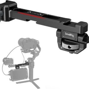 SmallRig Adjustable Camera Monitor Mount with Quick Release NATO Clamp | with Cold Shoe Mount, Anti-Twist Design for DJI RS 5 / RS 4 Mini/ RS 4/ RS 4 Pro/ RS 3 Pro/ RS 3 Mini/ RS 3/ RS 2/ RSC 2