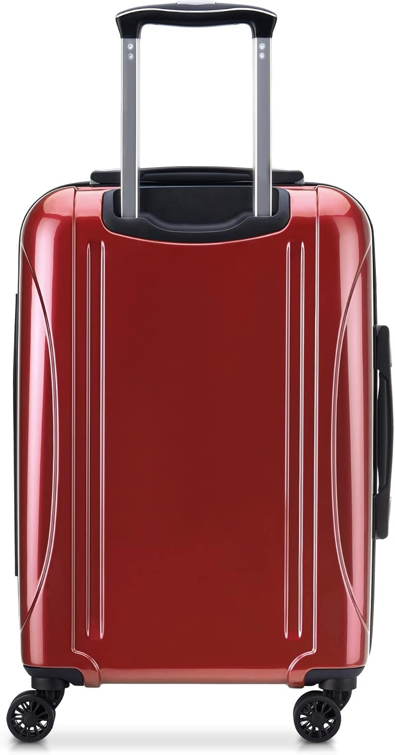 DELSEY PARIS Helium Aero Hardside Expandable Luggage with Spinner Wheels, Brick Red, Carry-On Plus 21 Inch - Image 8