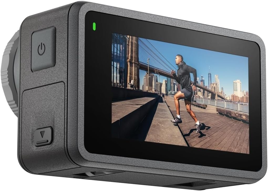 Action Camera, 1/1.3" Sensor & 4K Cinematic Video, Hyper Stabilization, Waterproof Camera to 52 Ft, 3-Hour Battery, Universal Quick Mount, Vlogging Camera for Adventure Photography - Image 2