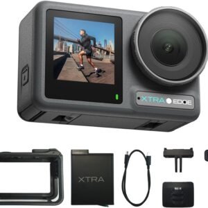 Action Camera, 1/1.3" Sensor & 4K Cinematic Video, Hyper Stabilization, Waterproof Camera to 52 Ft, 3-Hour Battery, Universal Quick Mount, Vlogging Camera for Adventure Photography