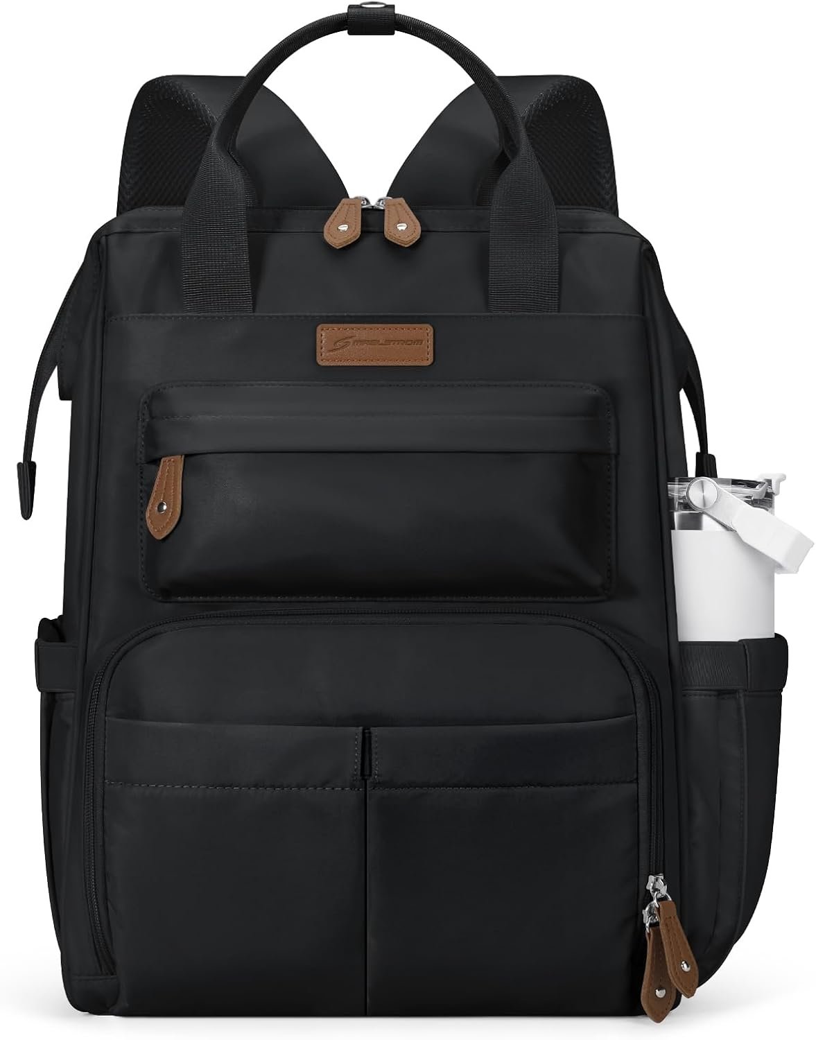 Maelstrom Laptop Backpack for Women Men, 15.6-17.3" Waterproof Travel Bag | Anti-theft Design, Lightweight, Luggage Strap, Device Protection, Breathable,Multi-Pockets, Perfect for Work/Business/School