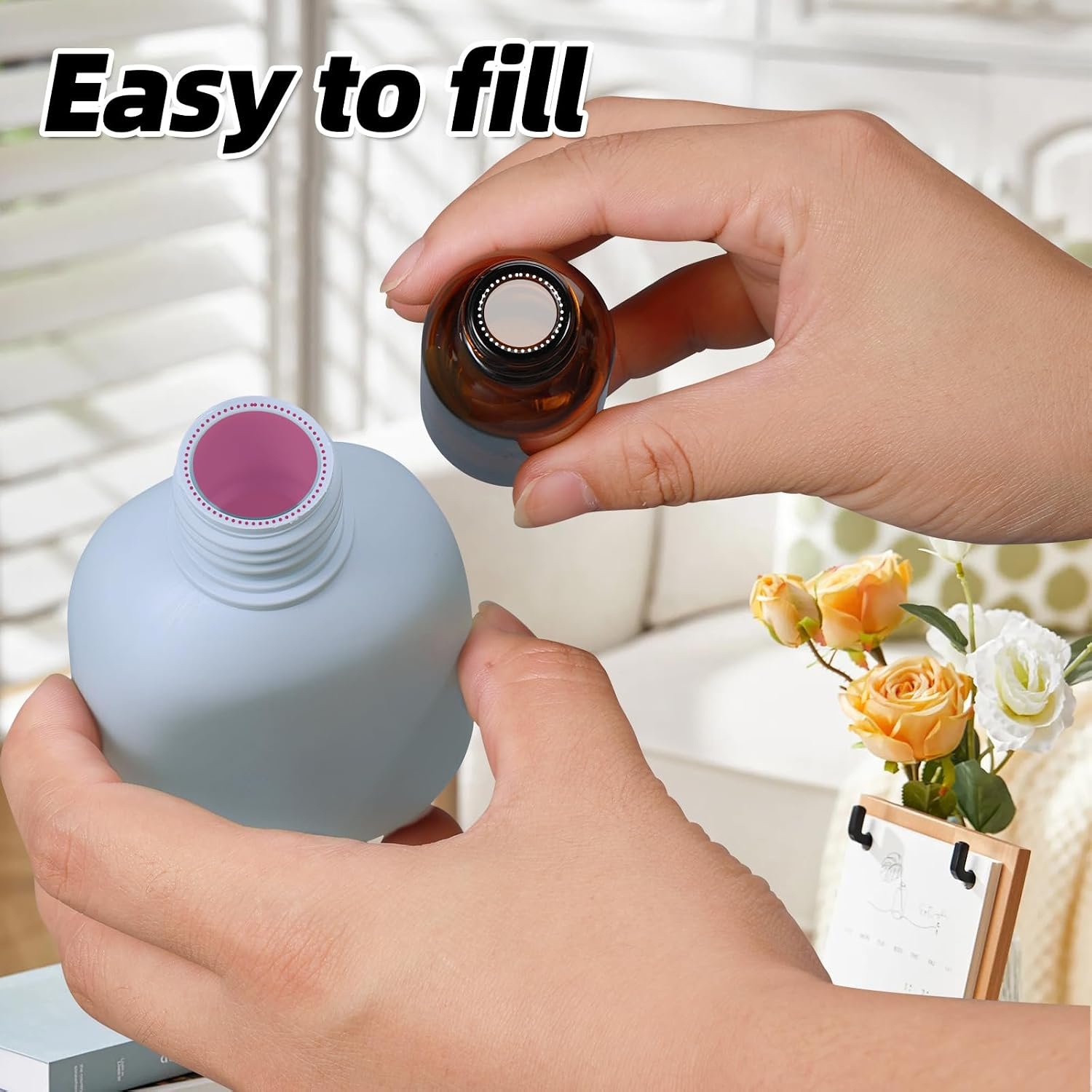 ASEVAT 3.4oz Travel Bottle with Flip Cap, Leak Proof Squeeze Bottles, Refillable Plastic Travel Containers for Creams, Lotion, Foundation, Shampoo, Conditioner - Image 3