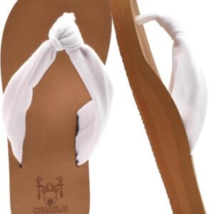 KuaiLu Flip Flops for Women with Arch Support Summer Beach Thong Sandals | Comfortable Yoga Mat Walking Shoes Cushion Slip On Casual Outfits Indoor Outdoor