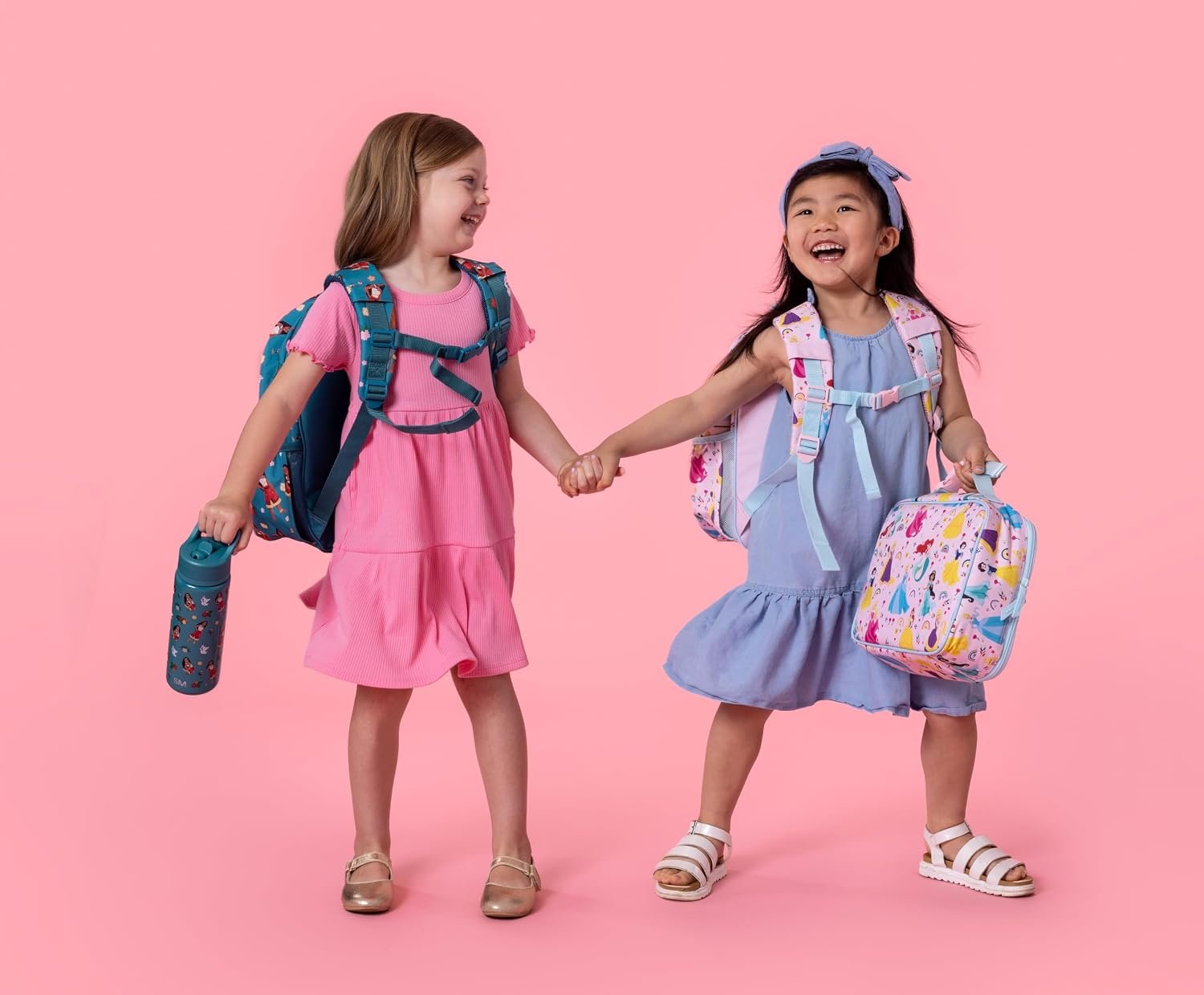 Simple Modern Disney Princess Kids Backpack for School, Girls, Boys | 18L | Fletcher Princess Rainbows Bookbag, School Backpack for Preschool, Kindergarten, Elementary | Fits Lunch Box, Cute | Large - Image 8