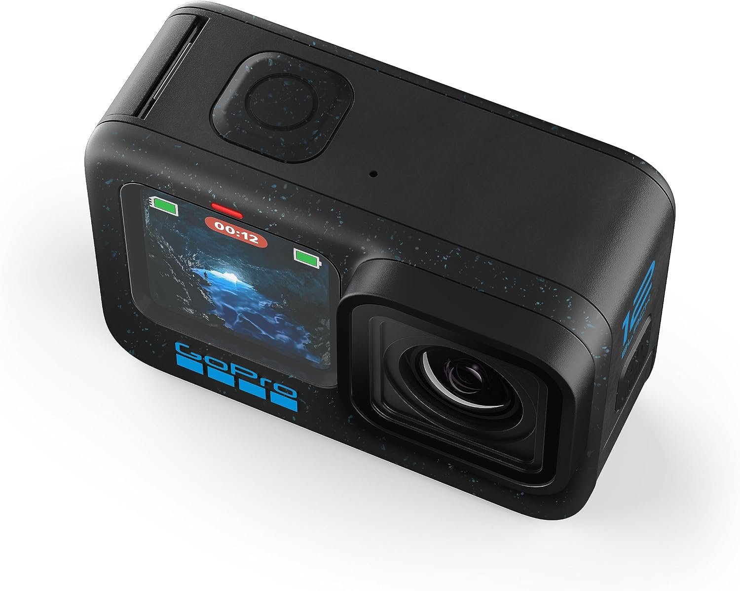 GoPro HERO12 Black - Waterproof Action Camera with 5.3K60 Ultra HD Video, 27MP Photos, HDR, 1/1.9" Image Sensor, Live Streaming, Webcam, Stabilization | 1 1.9' Image Sensor, 5.3K60 Ultra HD Video, Live Streaming, HDR, 27MP Photos - Image 4