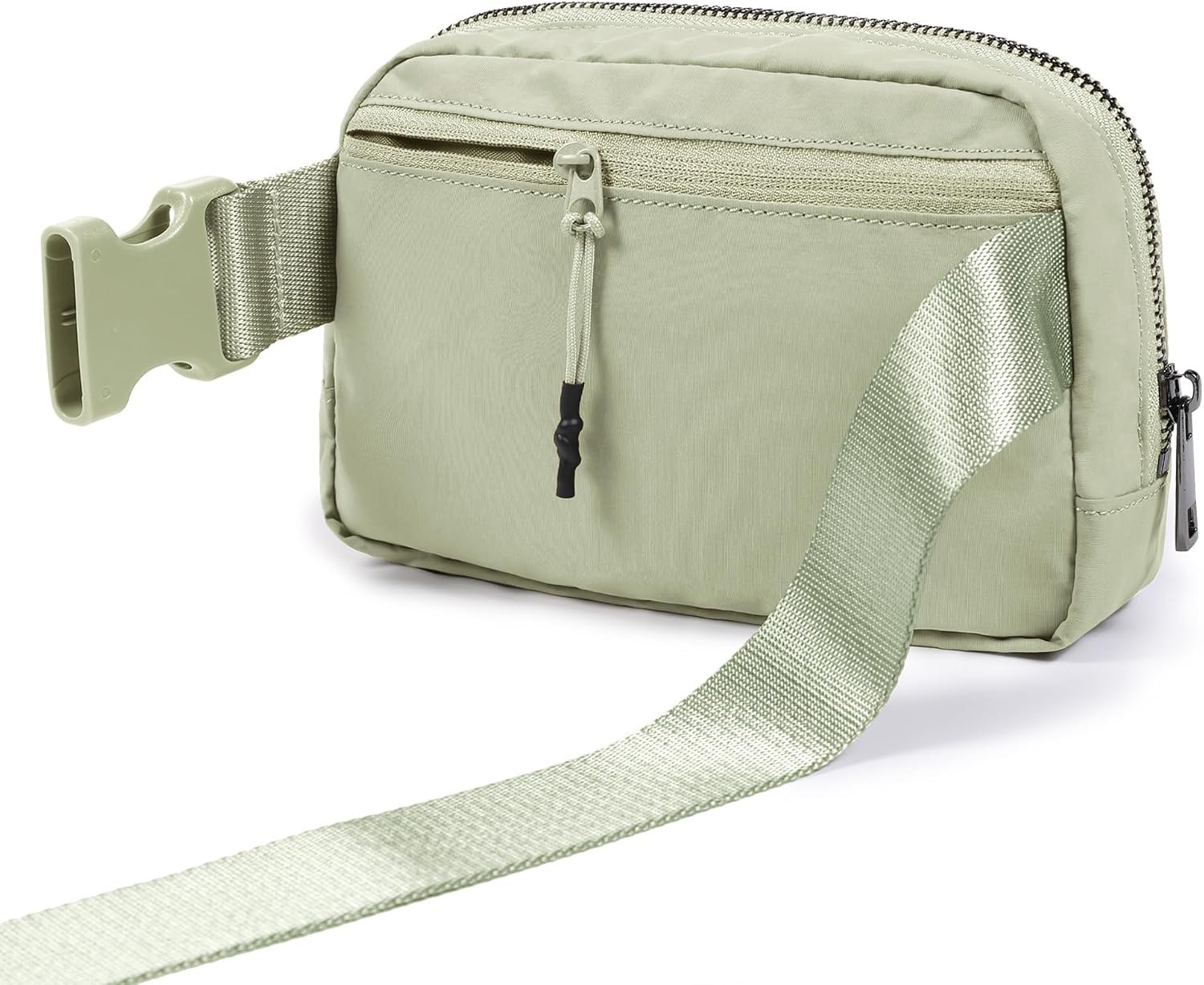ODODOS Unisex Mini Belt Bag with Adjustable Strap Small Fanny Pack for Workout Running Traveling Hiking, Desert Sage - Image 4