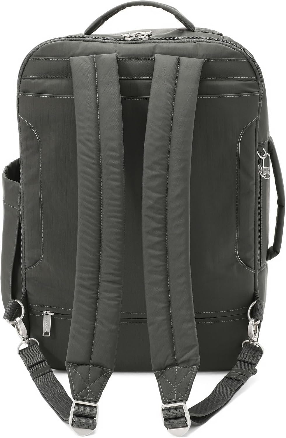 Securtex® Classic Anti-Theft Convertible Travel Backpack - 11x17” Carry-On, Fits 16” Laptop, Locking Zippers, Expandable | Locking zippers - Image 3