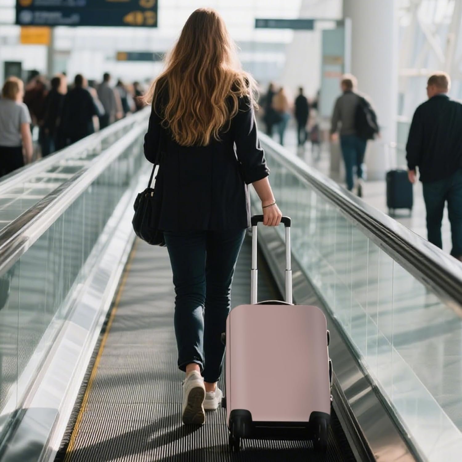 WUJIAONIAO Travel Luggage Cover Suitcase Cover Protector Skins 18-32 Inch | Anti-Scratch Luggage Protector, Washable Carry on Cover, Elastic Suitcase Sleeve, Baggage Covers Tsa Approved - Image 5