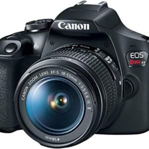 Canon EOS Rebel T7 DSLR Camera EF-S 18-55mm f/3.5-5.6 is II Lens Kit, 24.1 Megapixel CMOS (APS-C) Sensor, Full HD Videos, Built-in Wi-Fi, Beginner Photographers, Digital Camera, Black | 24.1 Megapixel CMOS (APS-C) Sensor, Full HD Videos, Built-in Wi-Fi, Beginner Photographers