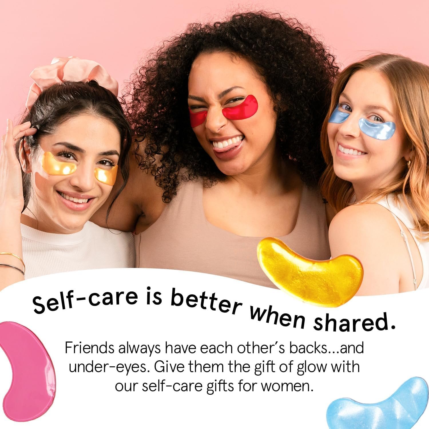 grace & stella Under Eye Patches Eye Masks for Puffy Eyes and Dark Circles | Gifts for Women, Bridesmaids, Birthdays, Bachelorette Party, Self Care Gifts for Women - Vegan Cruelty-Free (12 Pairs) - Image 2